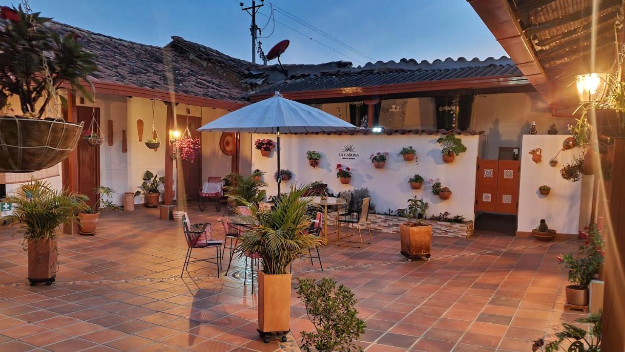 La Casona Espacio Bonito Zapatoca Eksteriør billede