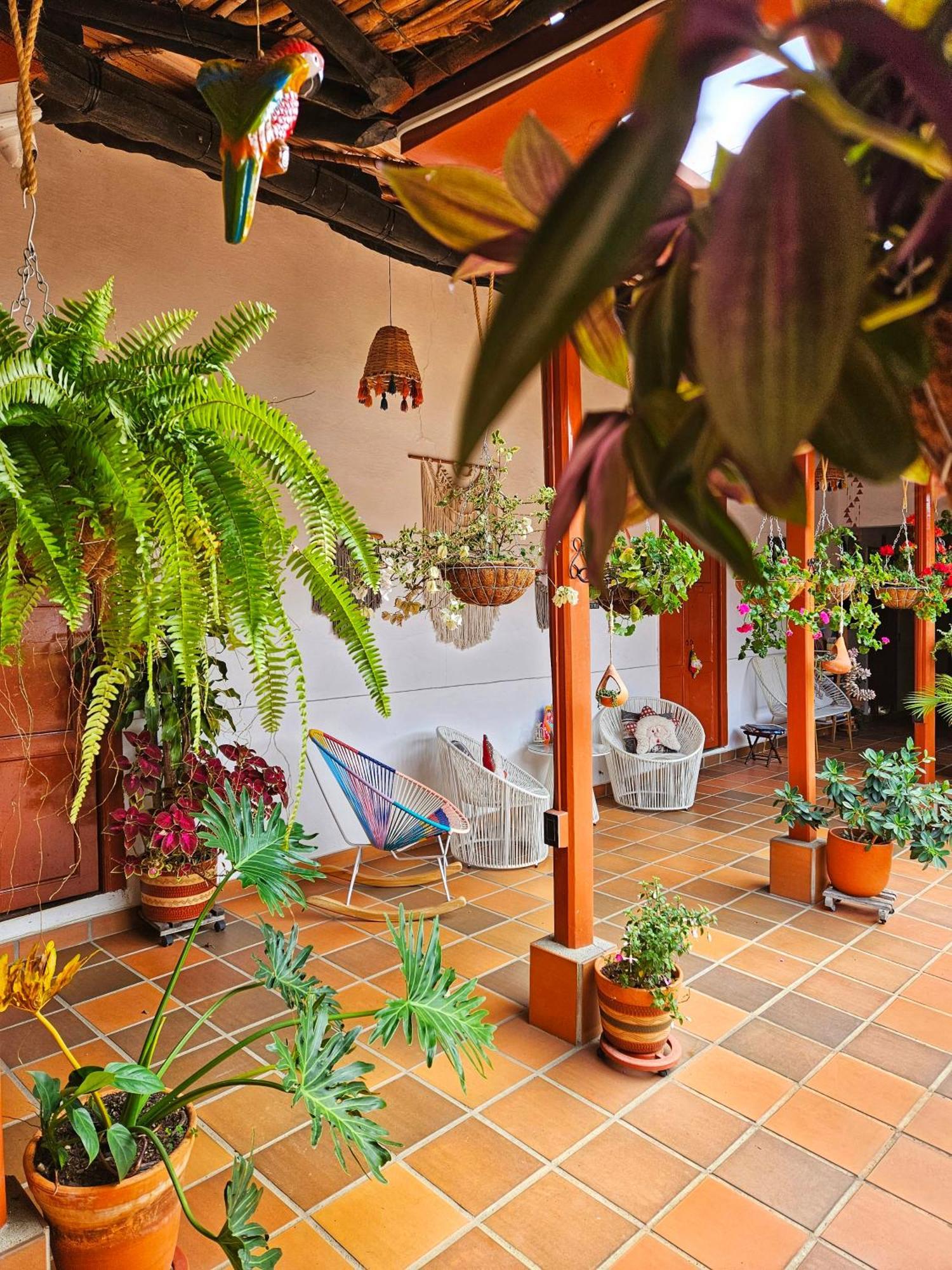 La Casona Espacio Bonito Zapatoca Eksteriør billede