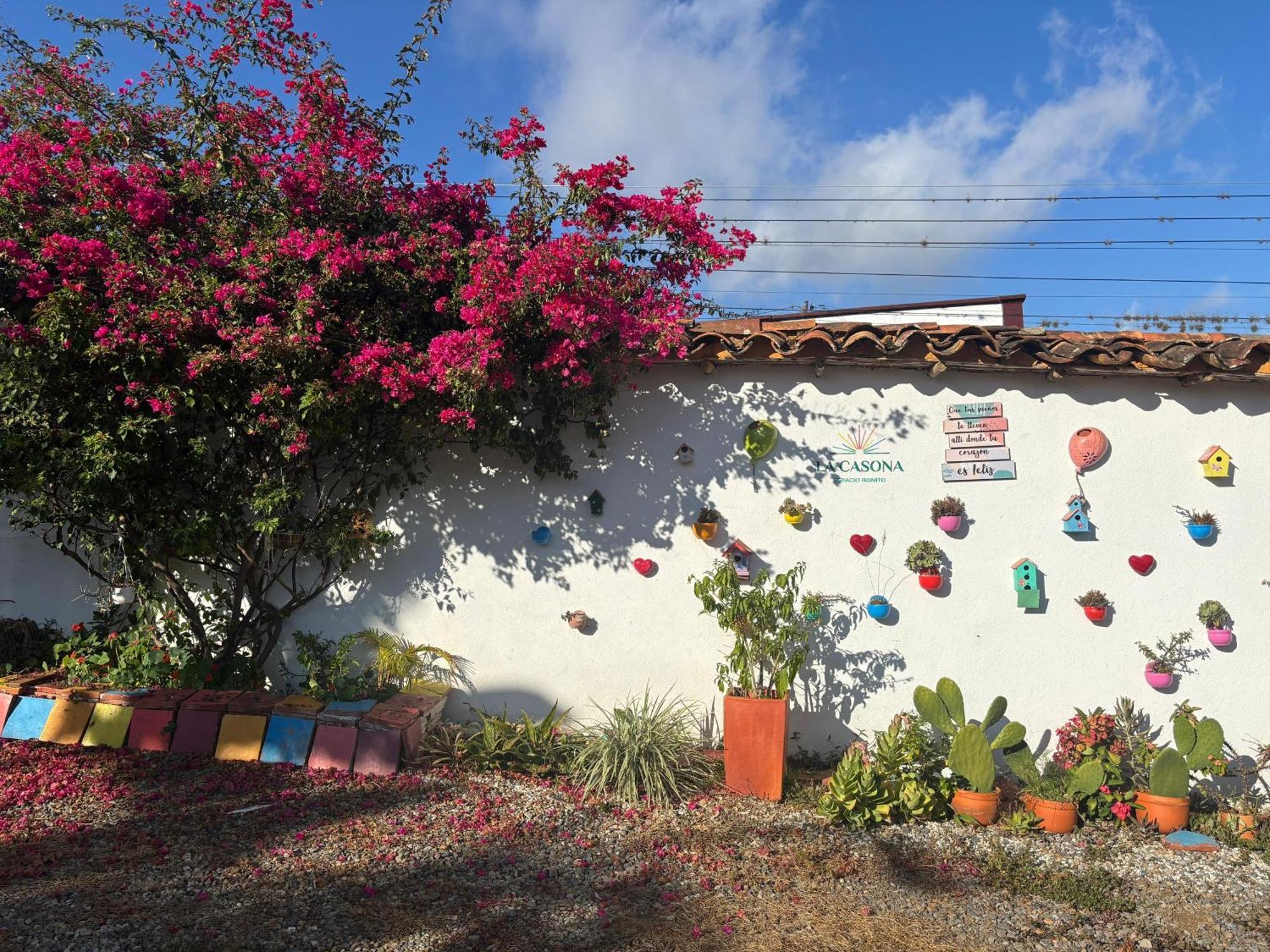 La Casona Espacio Bonito Zapatoca Eksteriør billede