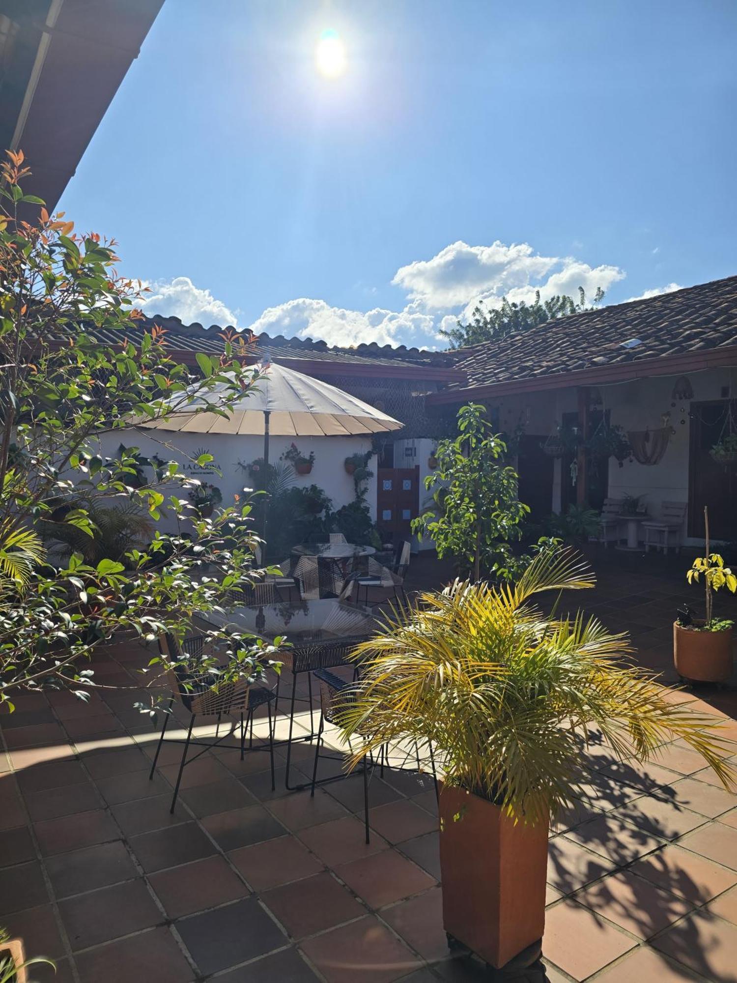 La Casona Espacio Bonito Zapatoca Eksteriør billede