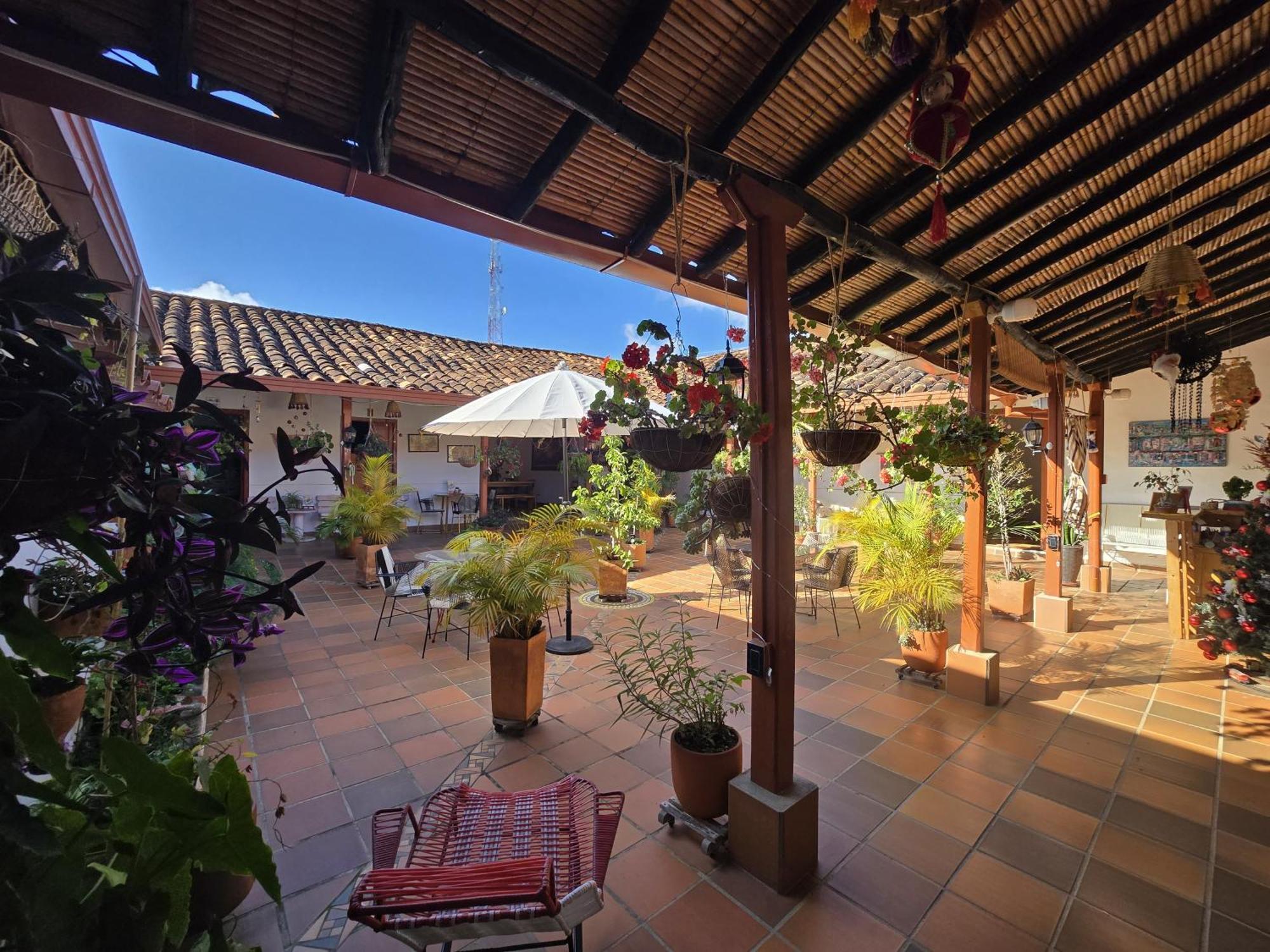 La Casona Espacio Bonito Zapatoca Eksteriør billede