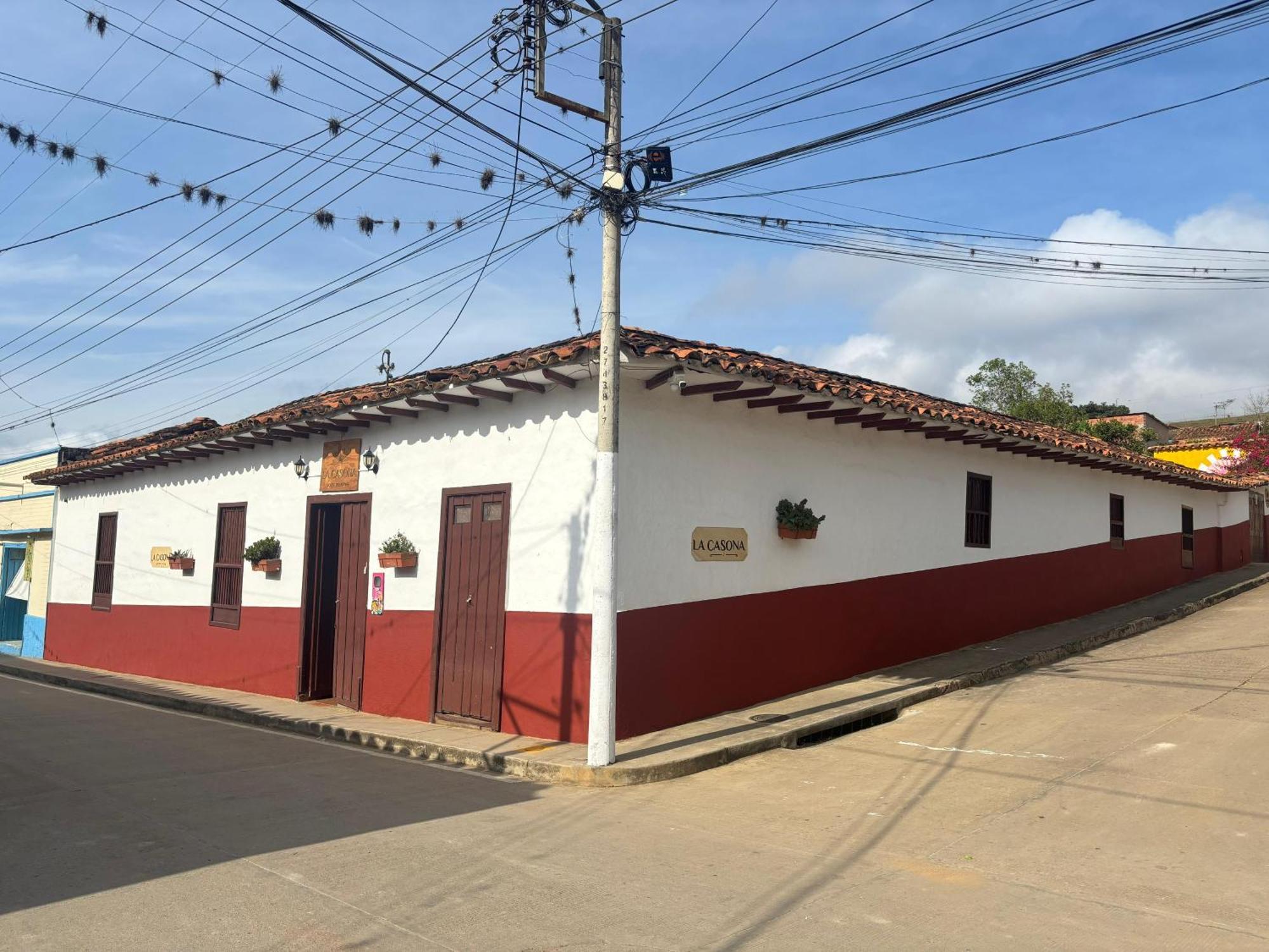 La Casona Espacio Bonito Zapatoca Eksteriør billede